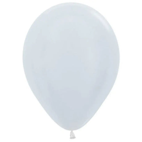 Alpen Decrotex Latex Balloon Satin White 30cm 100Pk 206601