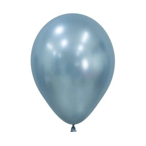 Alpen Decrotex Latex Balloon Silk Arctic Blue 12cm 100Pk 206262
