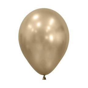 Alpen Decrotex Latex Balloon Silk Gold Dust 30cm 50Pk 206576