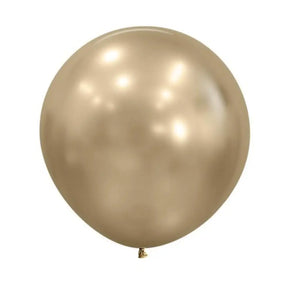 Alpen Decrotex Latex Balloon Silk Gold Dust 60cm 3Pk 222817