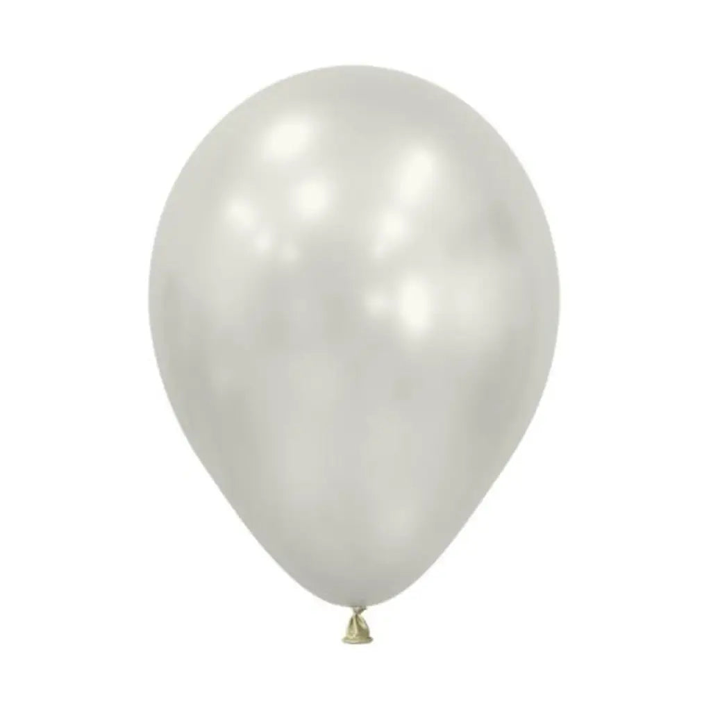 Alpen Decrotex Latex Balloon Silk Oyster White 30cm 50Pk 206575