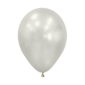 Alpen Decrotex Latex Balloon Silk Oyster White 30cm 50Pk 206575