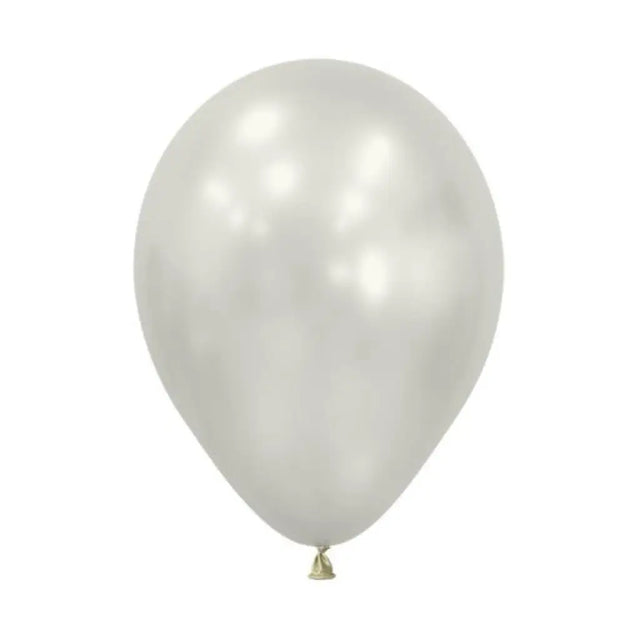Alpen Decrotex Latex Balloon Silk Oyster White 30cm 50Pk 206575