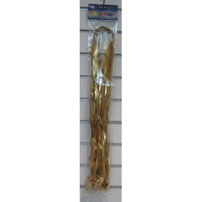 Alpen Decrotex Pre Cut Metallic Curling Ribbon Gold 1.5m 25Pk 205437