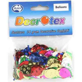 Alpen Decrotex Scatter Balloons Mixed 14g 108363