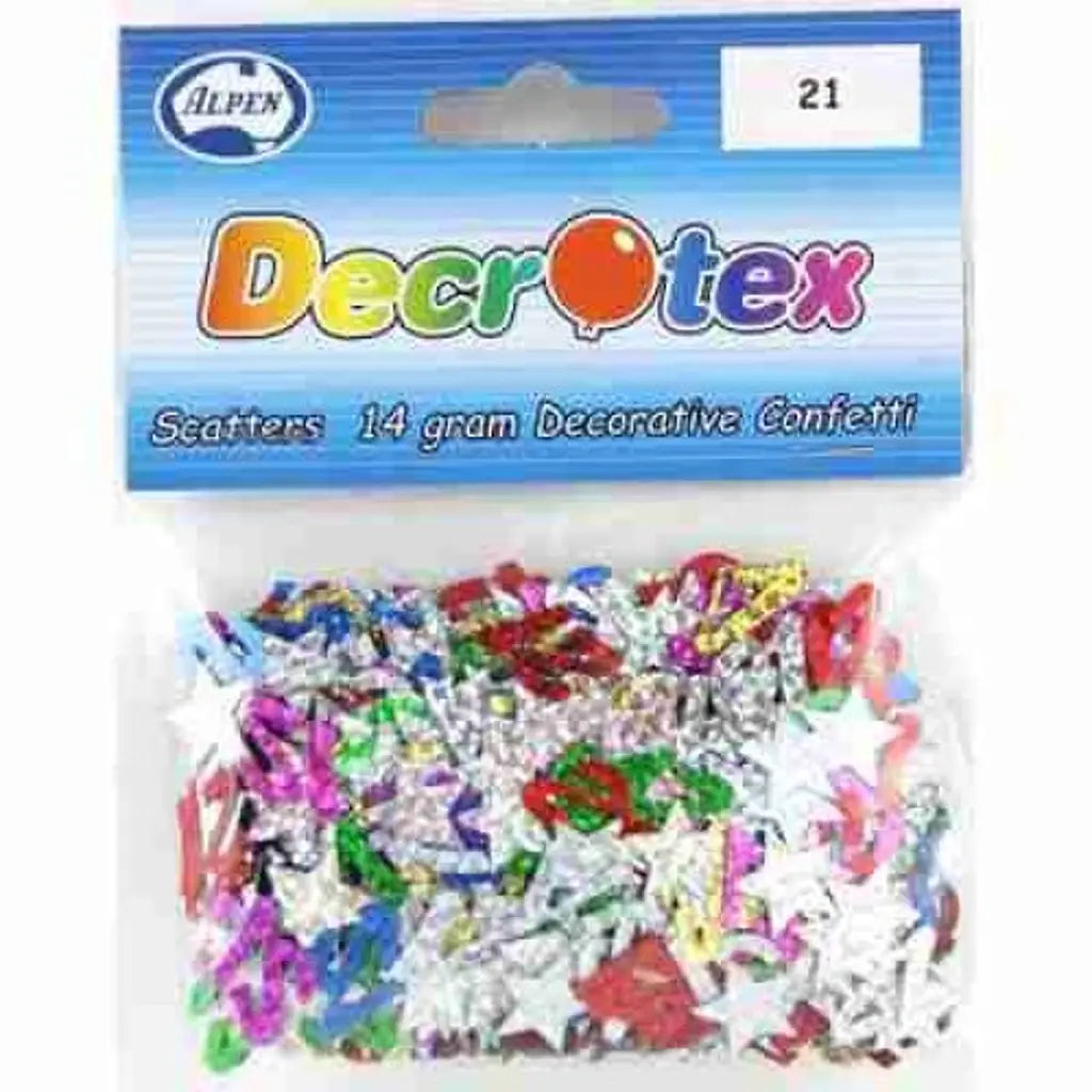 Alpen Decrotex Scatter Mixed 21s 14g 108381