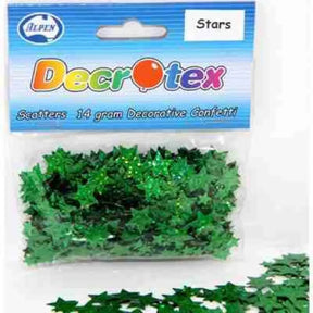 Alpen Decrotex Scatter Stars Green 14g 108333