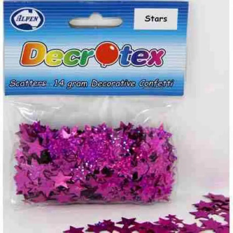 Alpen Decrotex Scatter Stars Pink 14g 108334
