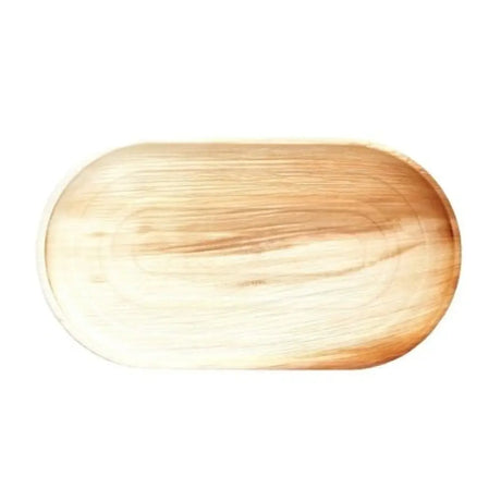 Alpen Eco Collection Palm Leaf Platters Natural 22x12in 2Pk 461261