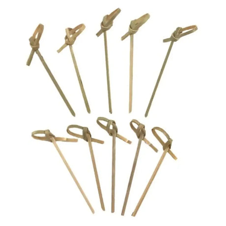 Alpen Eco Occasions Bamboo Curly Picks 6cm 250Pk 460507