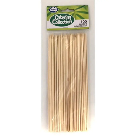 Alpen Eco Occasions Bamboo Skewers 20cm 100Pk 460571