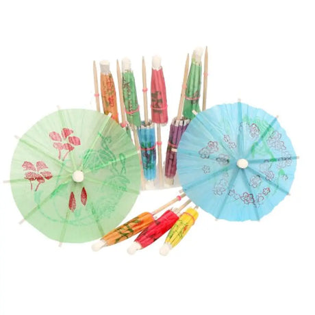 Alpen Eco Occasions Cocktail Parasol Picks 12Pk 460581