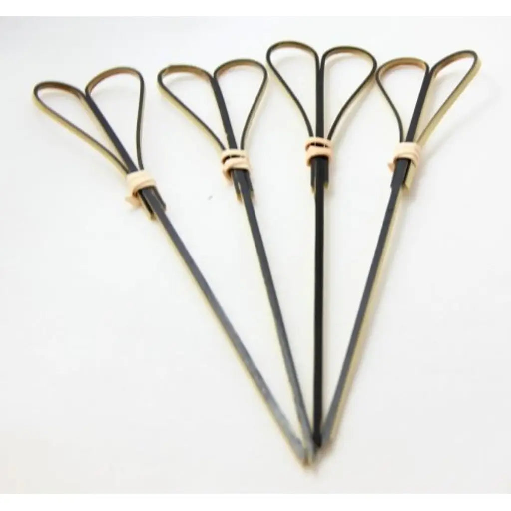 Alpen Eco Occasions Heart Picks Black 15cm 100Pk 460533