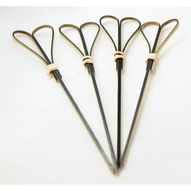Alpen Eco Occasions Heart Picks Black 15cm 100Pk 460533