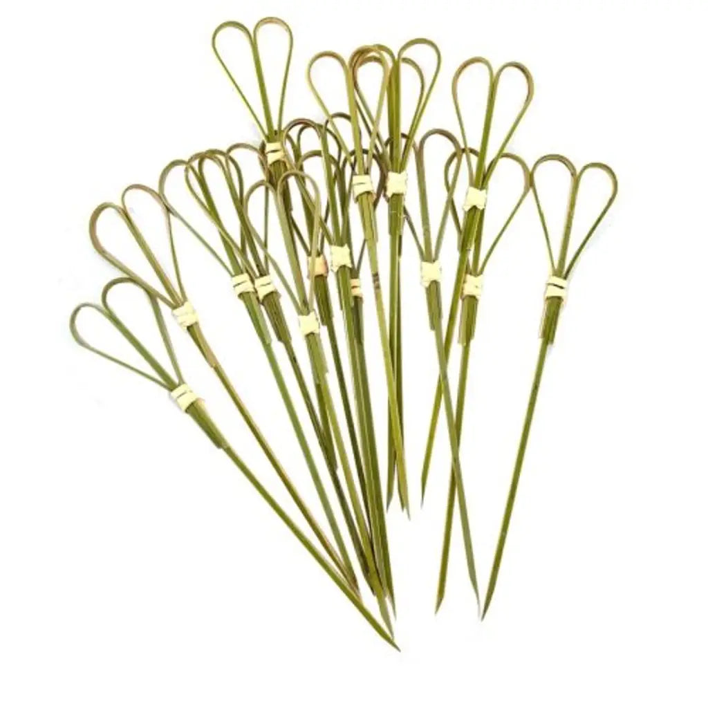 Alpen Eco Occasions Heart Picks Natural 10cm 100Pk 460530