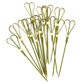 Alpen Eco Occasions Heart Picks Natural 15cm 100Pk 460534