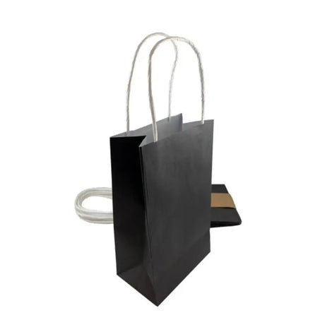 Alpen Eco Occasions Party Bags Black 215x130x80mm 5Pk 465828