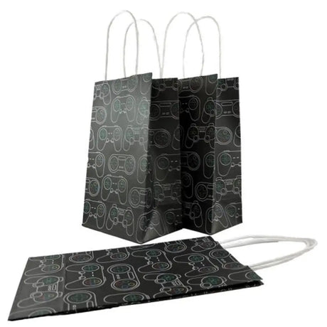 Alpen Eco Occasions Party Bags Level Up Gamer 215x130x80mm 5Pk 465872