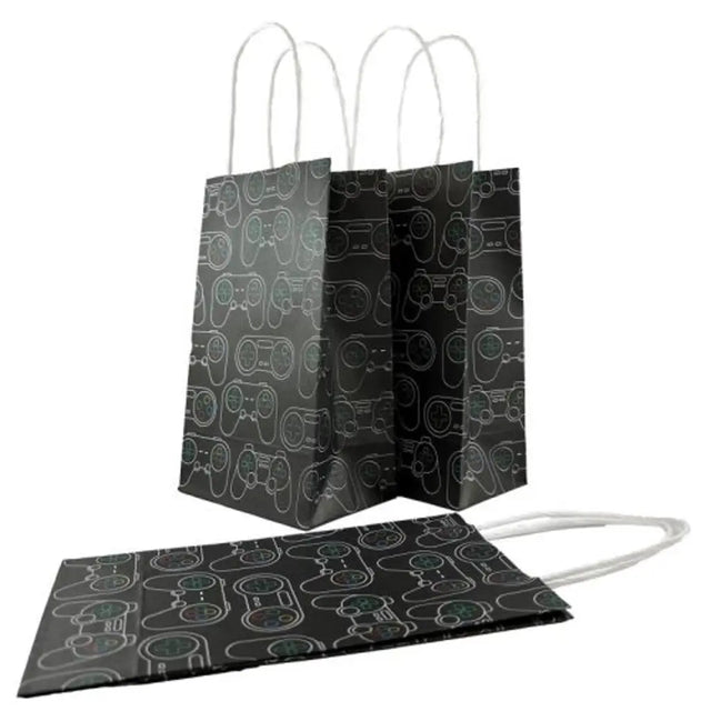 Alpen Eco Occasions Party Bags Level Up Gamer 215x130x80mm 5Pk 465872