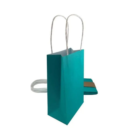 Alpen Eco Occasions Party Bags Teal 215x130x80mm 5Pk 465825