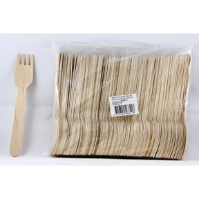Alpen Eco Occasions Wooden Forks 155mm 100Pk 460611