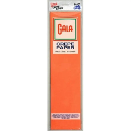 Alpen Gala Crepe Paper Orange 50x240cm 501065