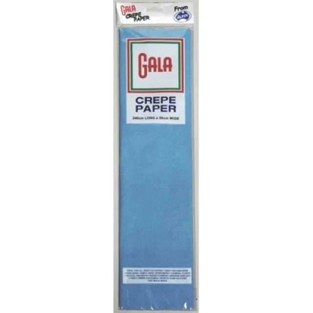 Alpen Gala Crepe Paper Sky Blue 50x240cm 501056