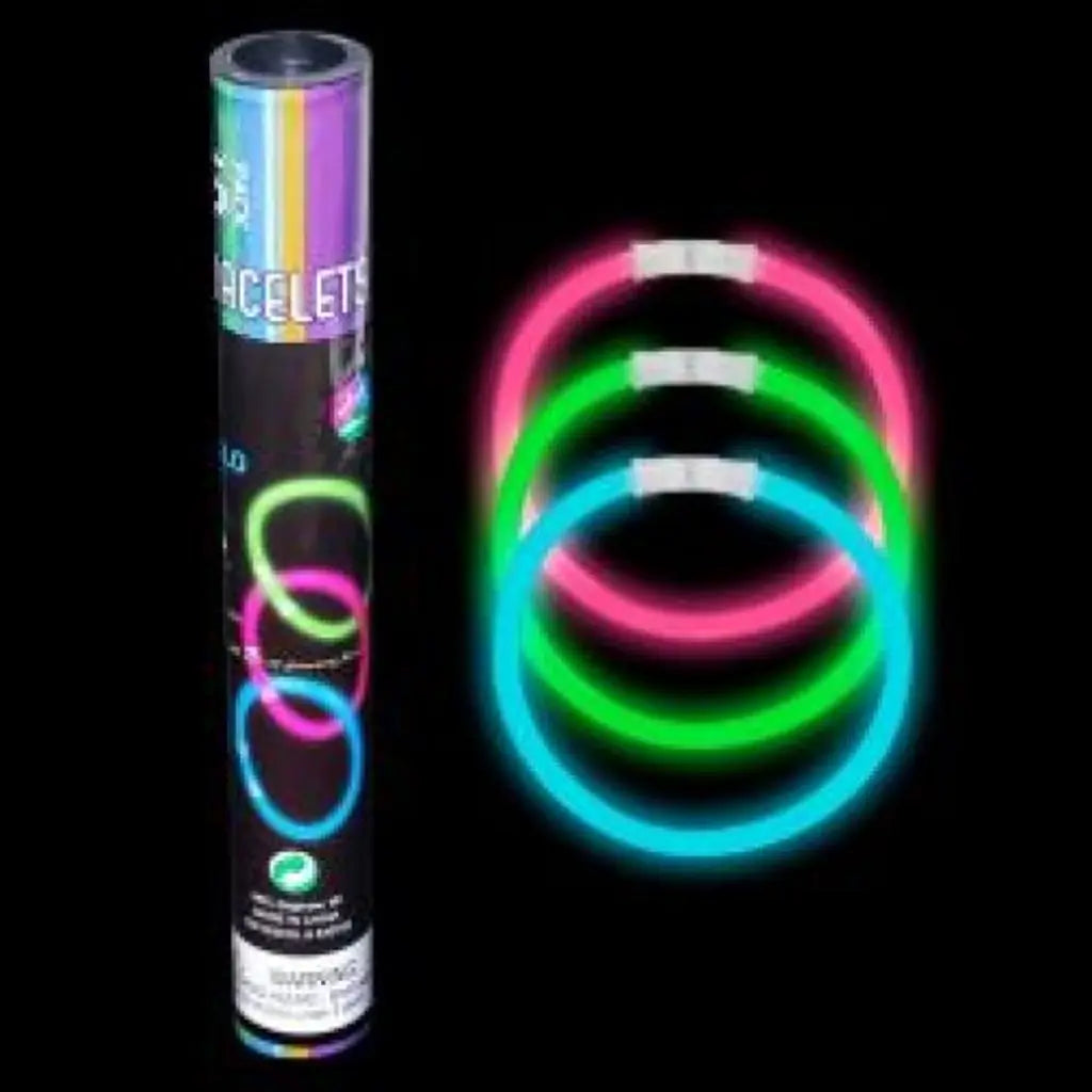 Alpen Glow Stick Bracelet Tube 20cm 15Pk 251631
