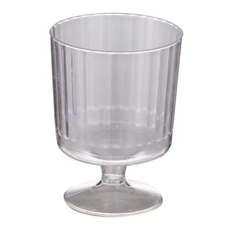 Alpen Occasions Clear Plastic Reusable Wine Goblets 145ml 15Pk 378559
