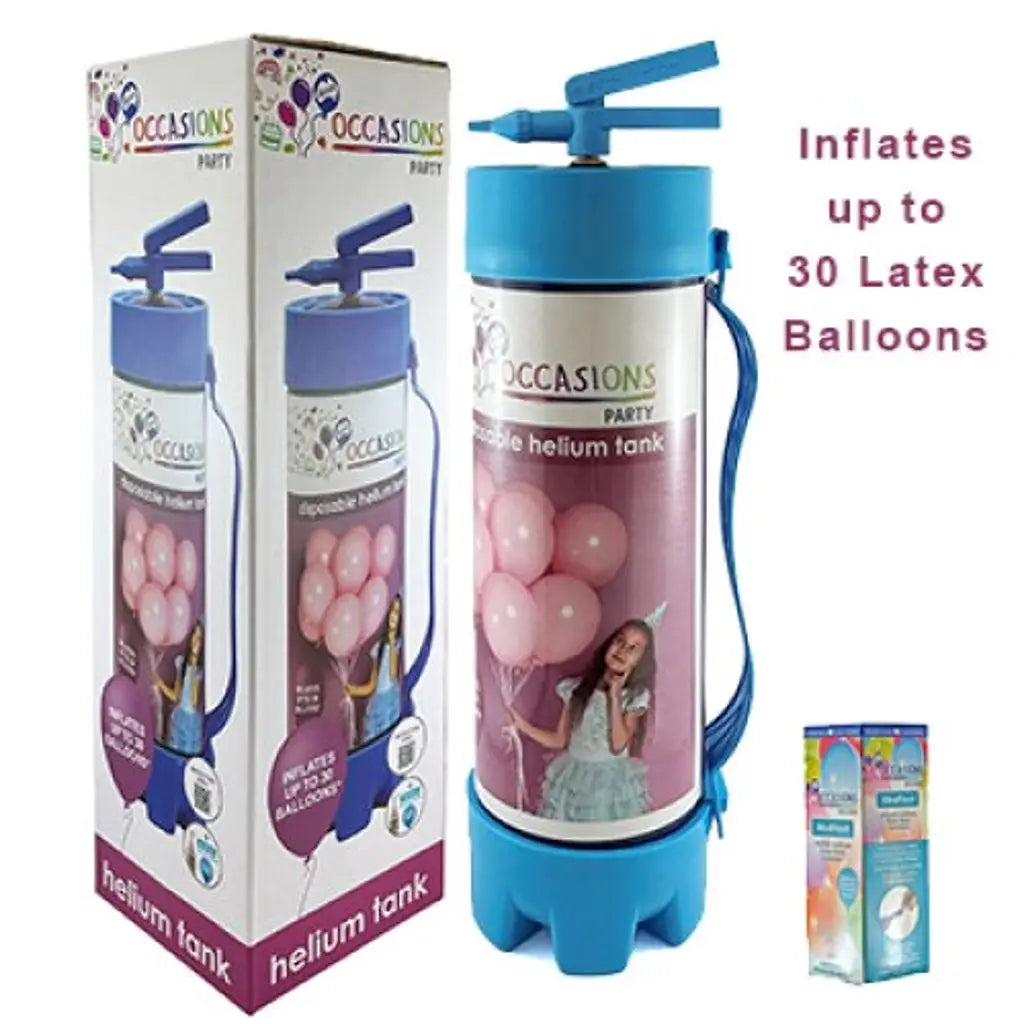Alpen Occasions Helium Tanks 2.2L With XtraFloat 30Pk 23cm Balloon Size 204537