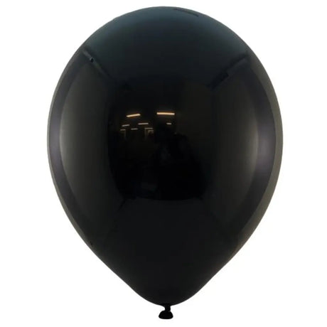 Alpen Occasions Latex Balloon Black 25cm 15Pk 203449