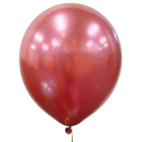 Alpen Occasions Latex Balloon Chrome Pink 30cm 10Pk 203175