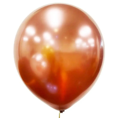 Alpen Occasions Latex Balloon Chrome Rose Gold 30cm 10Pk 203173