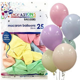 Alpen Occasions Latex Balloon Macaron Assorted 30cm 25Pk 203190