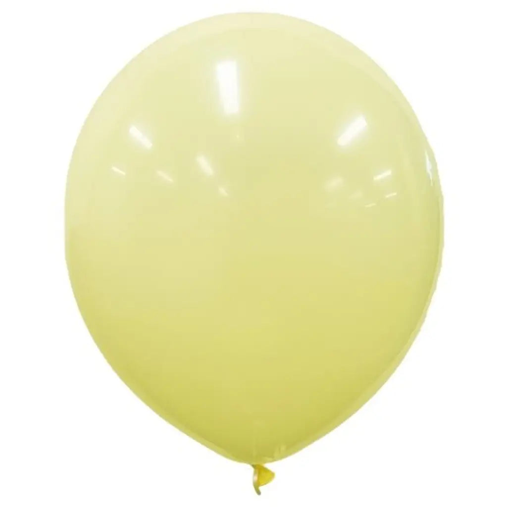 Alpen Occasions Latex Balloon Macaron Lemon 30cm 25Pk 203195