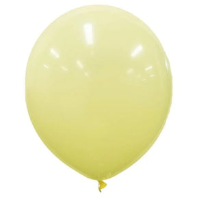 Alpen Occasions Latex Balloon Macaron Lemon 30cm 25Pk 203195