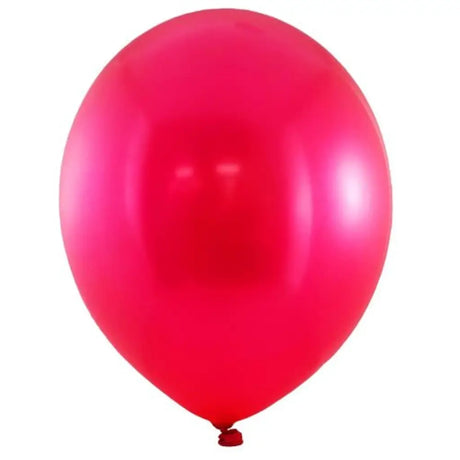 Alpen Occasions Latex Balloon Metallic Fuchsia 30cm 25Pk 203147