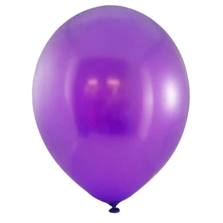 Alpen Occasions Latex Balloon Metallic Purple 30cm 25Pk 203149