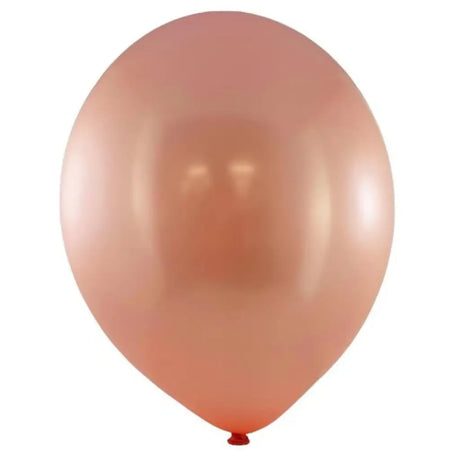 Alpen Occasions Latex Balloon Metallic Rose Gold 30cm 25Pk 203153