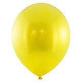 Alpen Occasions Latex Balloon Metallic Yellow 30cm 25Pk 203145