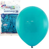 Alpen Occasions Latex Balloon Teal 30cm 25Pk 203124