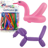 Alpen Occasions Latex Balloons Modelling 20Pk 203295 05