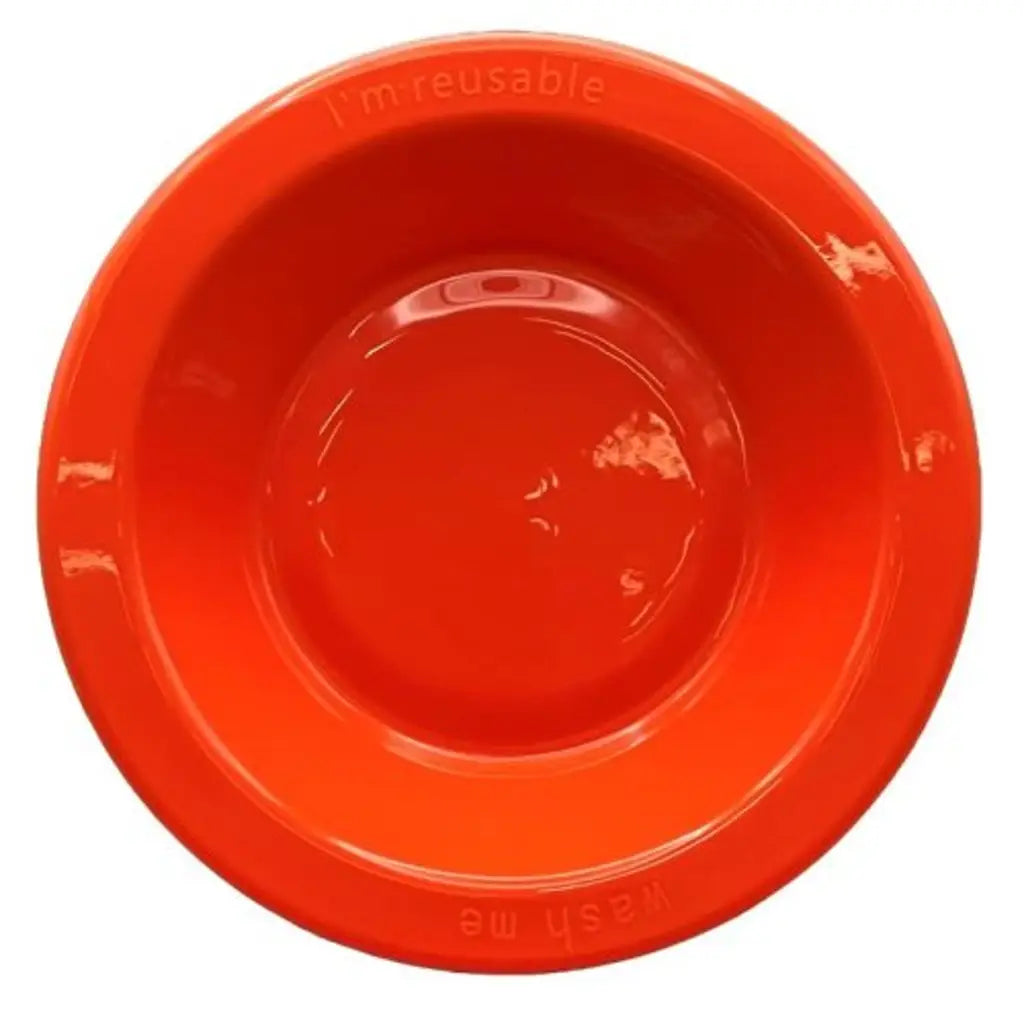 Alpen Occasions Reusable Bowls Orange 180mm 20Pk 384149