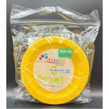 Alpen Occasions Reusable Bowls Yellow 180mm 20Pk 384125