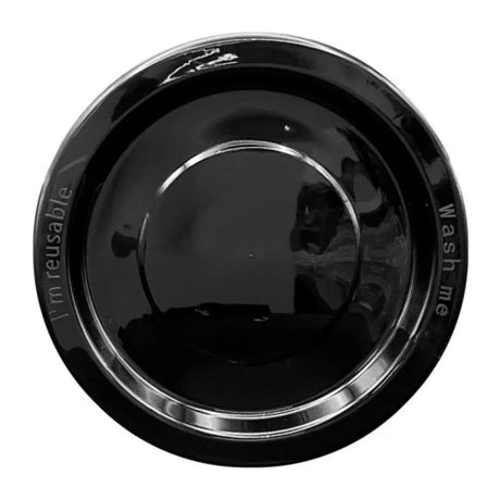 Alpen Occasions Reusable Dinner Plates Black 230mm 20Pk 382158