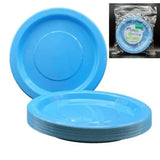 Alpen Occasions Reusable Dinner Plates Light Blue 230mm 20Pk 382107
