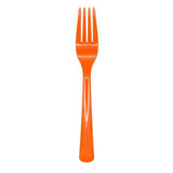 Alpen Occasions Reusable Forks Orange 20Pk 386249