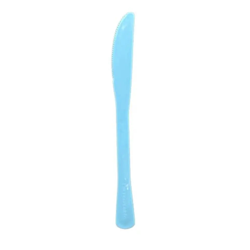 Alpen Occasions Reusable Knives Light Blue 20Pk 386107