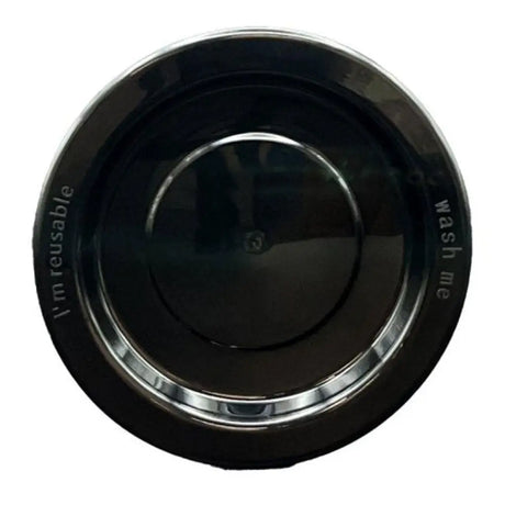 Alpen Occasions Reusable Lunch Plates Black 180mm 20Pk 381158