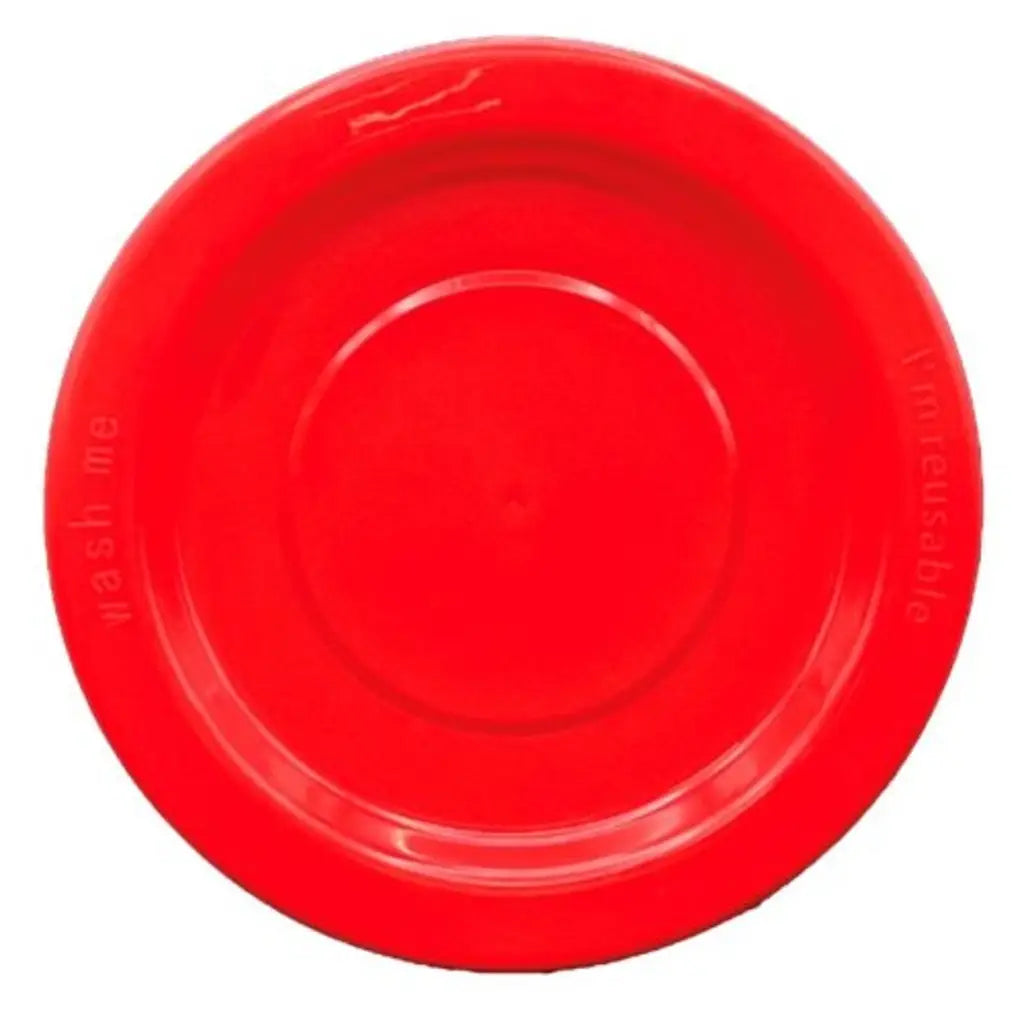 Alpen Occasions Reusable Lunch Plates Red 180mm 20Pk 381116